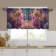 thumbnail image 5 of BZSMCE Set of 2 Pieces Window Curtains In Coral Clownfish Pattern 57x24in/57x36in, 5 of 9