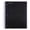 Black, variant on Mintra 5 Subject Spiral Notebook - Blue - College Ruled - Durable Poly Cover/5 Poly Pockets/200 Sheets