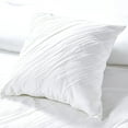 thumbnail image 6 of Chezmoi Collection Sara 7-Piece Textured Geometric Stripe Embroidery Comforter Set, 6 of 9