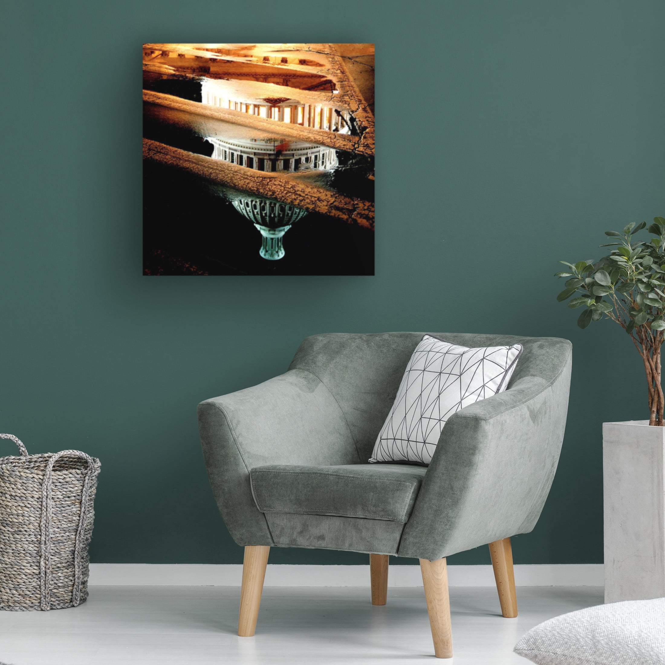 Canvas Wall Art - DANE 'Food 34' Wall Art for Living Room, Bedroom, or Office Décor by Trademark Fine Art - 18 x 18 Inches