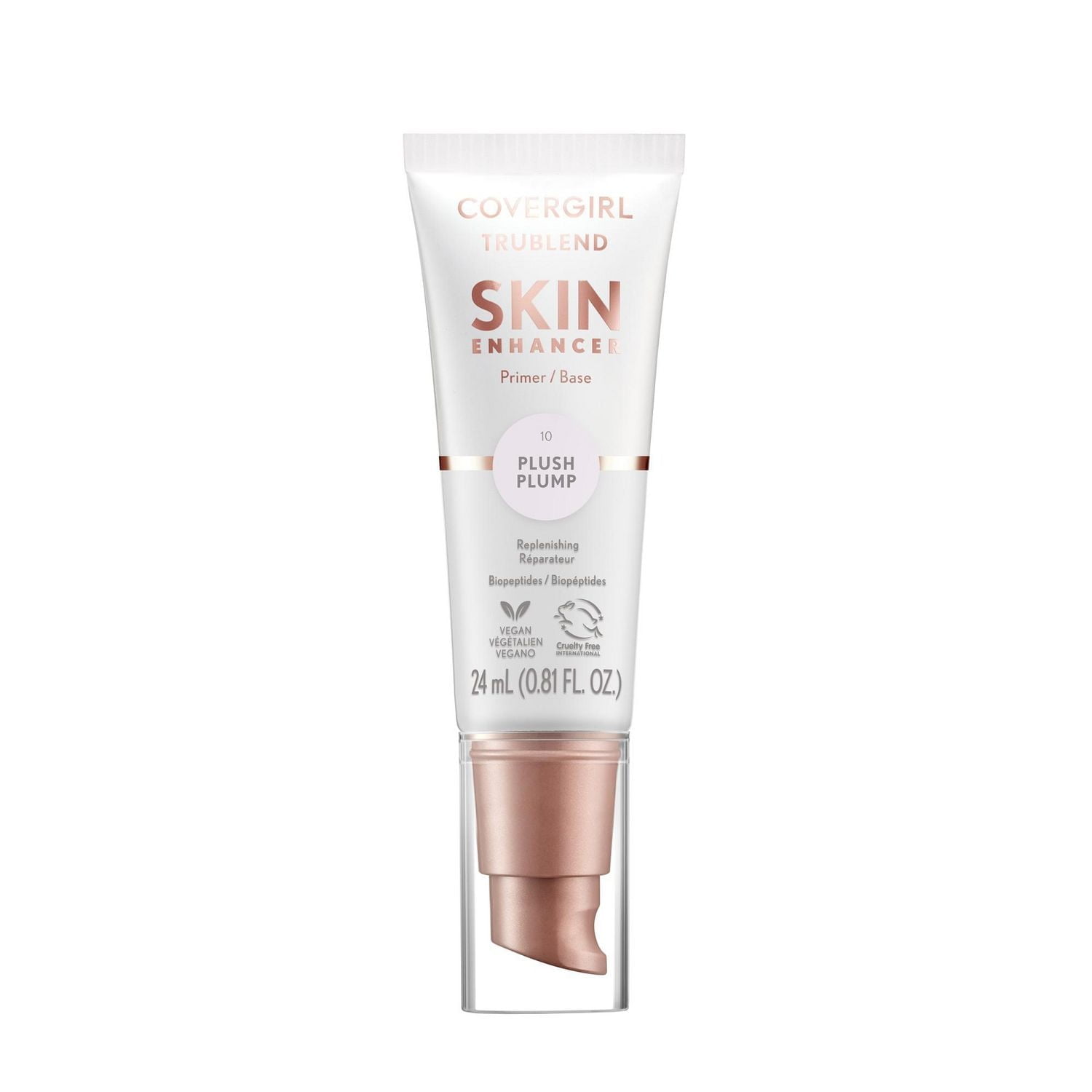 Covergirl TruBlend Skin Enhancer, Primer, Plumps Dry Skin, Blurs Pores, Hydrating, Brightening, Lasts All Day, Skincare-infused Skin Enhancer Primers