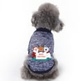 thumbnail image 4 of SPRING PARK Pet Dog Christmas Patterns Clothes Knitwear Dog Sweatshirt Soft Thickening Warm Pup Dogs Shirt Winter Puppy Sweater for Dogs, 4 of 6