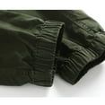 thumbnail image 7 of Rvwovn Men's Cargo Joggers - Tapered Elastic Drawstring Waist Work Pants with Zipper Pockets, 7 of 7