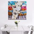 thumbnail image 2 of Canvas Painting Music Tree Abstract Painting for Living Room Modern Abstract Art Print on Canvas Decoration, 2 of 3