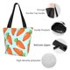 thumbnail image 4 of Balery Cartoon Carrot Bolsa de Hombro con Diseño, Bolsa Grande y Duradera, Bolsa Versátil para Compras, 4 of 6