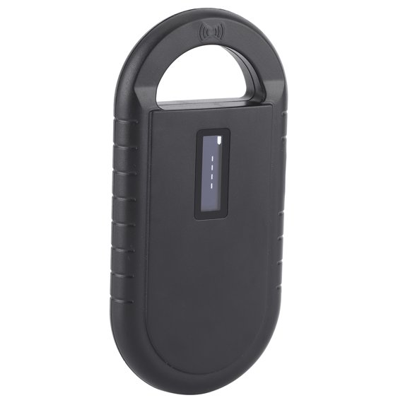 Lecteur, Scanner 134.2KHZ Lecture à une Touche Portable Noir pour Animaux