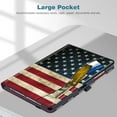 thumbnail image 5 of Fintie Case for Samsung Galaxy Tab A11+ Plus 2025/ A9+ Plus 11 Inch 2023, Multi-Angle Viewing Smart Stand Back Cover with Pocket Auto Wake/Sleep, US Flag, 5 of 10