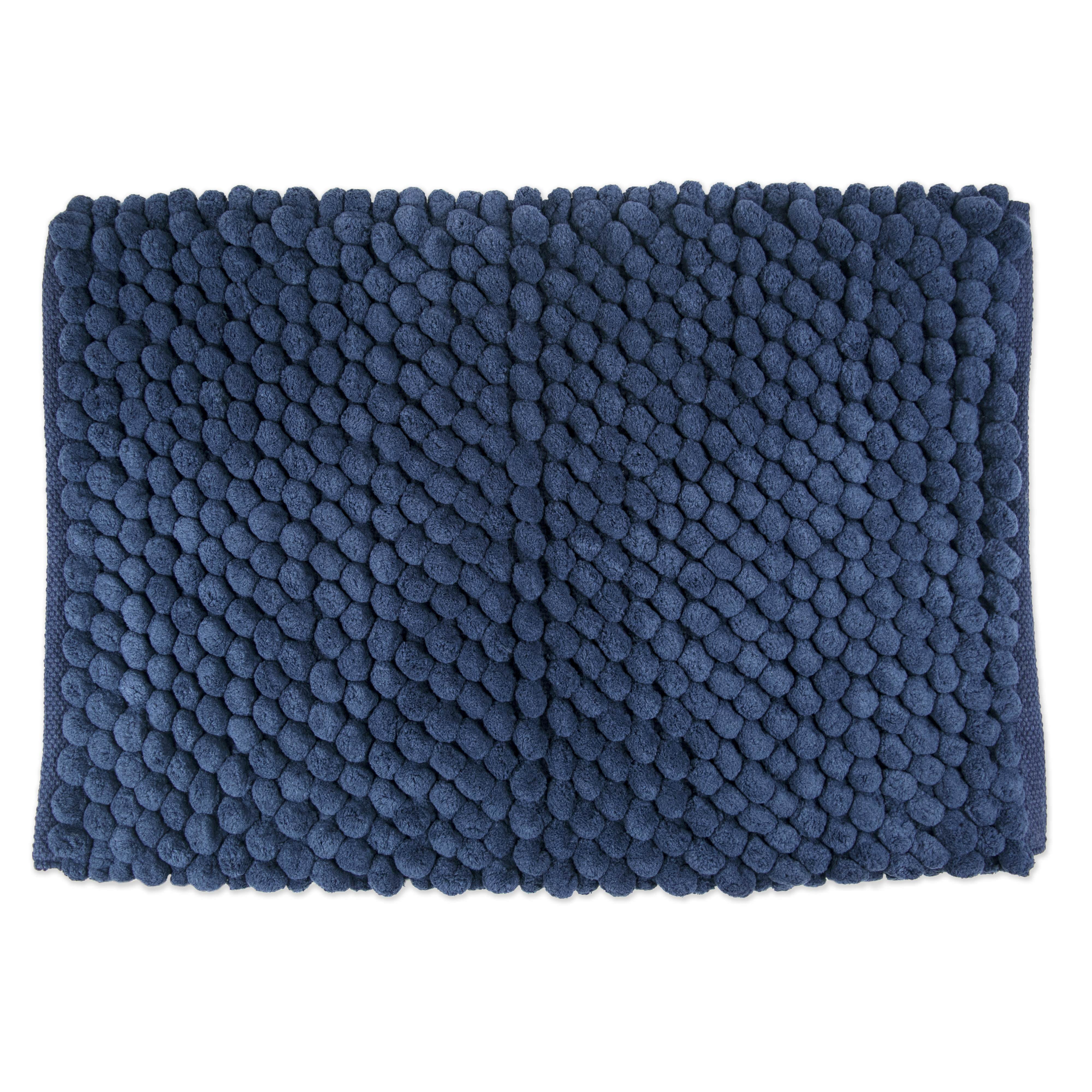 DII Chunky Popcorn Microfiber Bath Mat, Large, Polyester, Multiple