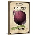thumbnail image 3 of Marmont Hill "Seed Packet Onion" Painting Print on Canvas, 3 of 5