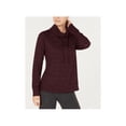 thumbnail image 2 of 32 DEGREES Womens Fleece Quilted Funnel Neck Top, 2 of 2