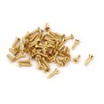 thumbnail image 3 of Unique Bargains Post Office File Drawer Label Tag Name Card Holder Bronze Tone 30pcs, 3 of 3