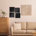 thumbnail image 5 of FONDOTIN Mirror Decal for Home 1Set Black Acrylic Plastic Minimalist Enlarging, 5 of 5