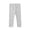 Gray——Back to School, variant on Oiangi Girls Capri Leggings Ribbed Knit Elastic Waist Athletic Pants Summer Lightweight School Uniform with Lettuce Hem Black 5 Years