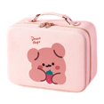 thumbnail image 1 of Cute Cartoon Cosmetic Bag Waterproof PU Leather Wash Bag Portable Large Capacity Toiletry Bag, 1 of 2