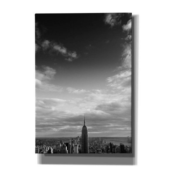Epic Graffiti 'NYC Manhattan Sky' by Nina Papiorek, Canvas Wall Art, 18"x26"
