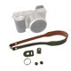 thumbnail image 1 of Universal Camera Wrist Strap Synthetic Leather Hand Strap for Camera Wristband Lanyard Replacement for Canon Sony Mirrorless Cameras, 1 of 5