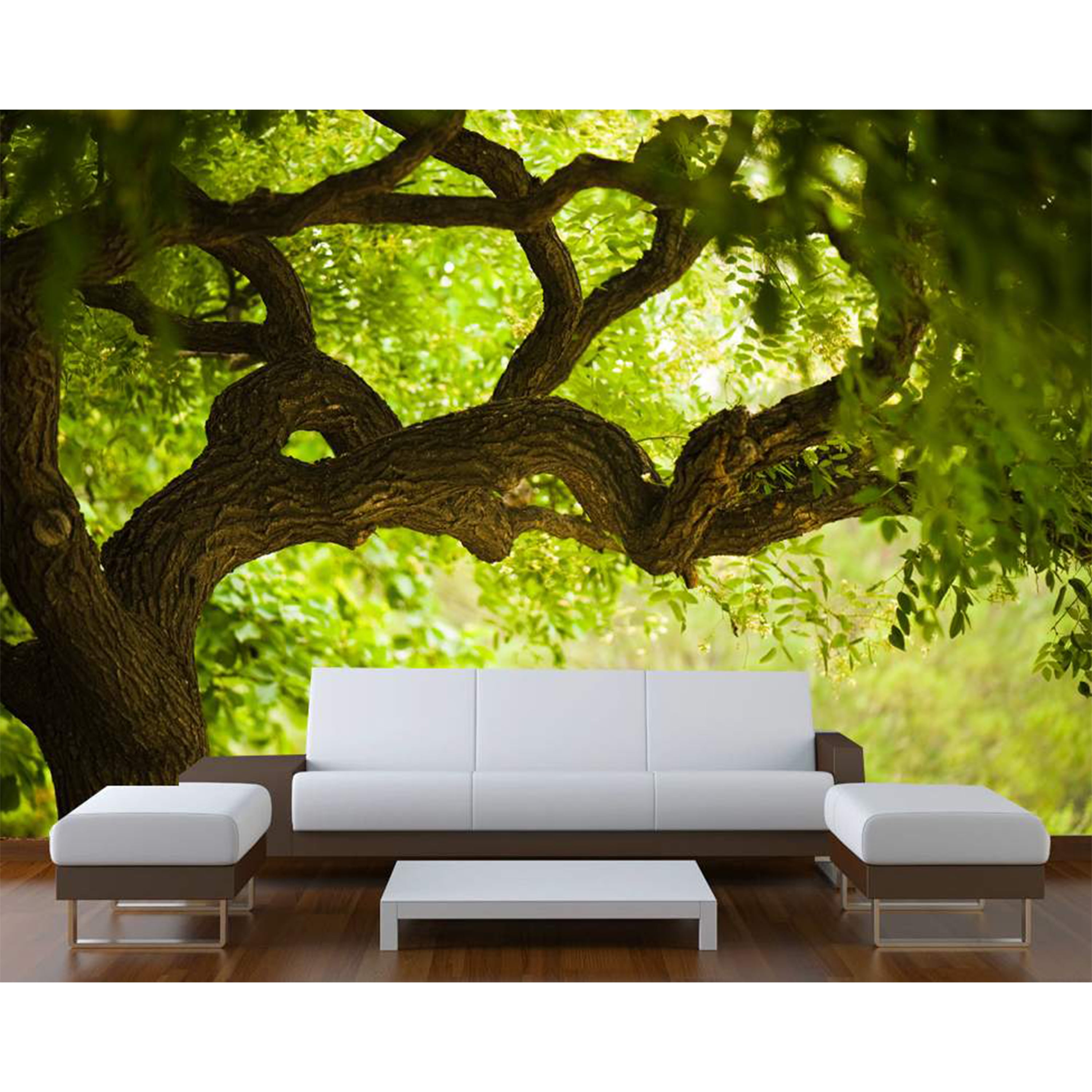 Big Tree Branches Green Nature Tree Wall Mural Photo Wallpaper GIANT