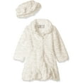 thumbnail image 1 of Widgeon Girls' Jacket Faux Fur Button Down Coat and Hat Outwear Set, 1 of 1