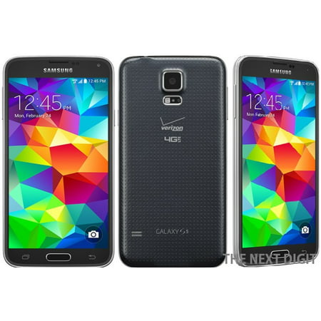 Samsung Galaxy S5 G900V for Verizon Black (Best Contract For Samsung Galaxy S5)