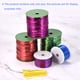 thumbnail image 5 of Corbatas de Aluminio 400 Yardas Plástico Cierre para Atar Pan Dulces Galletas Regalos Bolsas Artesanías Oro Tono Unique Bargains, 5 of 5