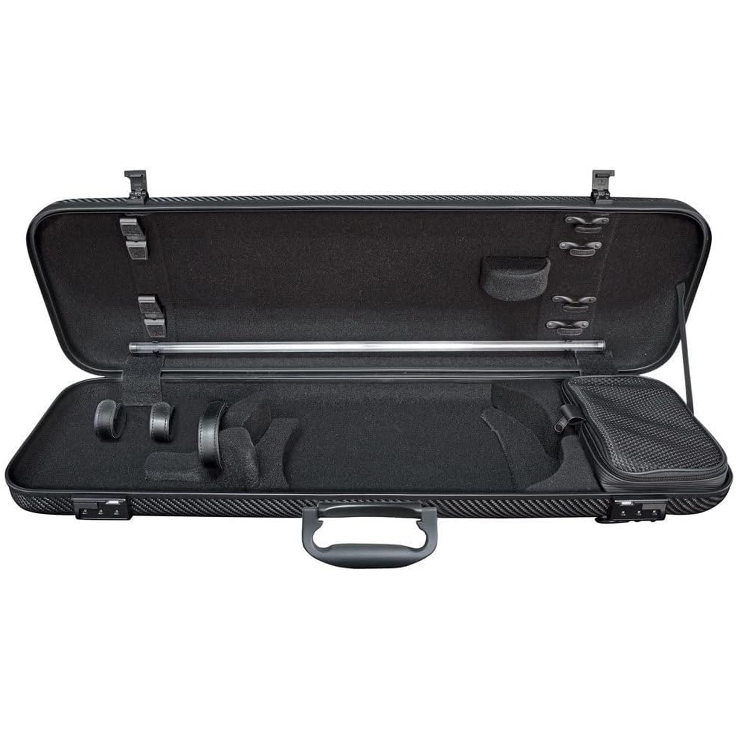 GEWA Idea 2.0 Oblong 4/4 Violin Case - Carbon Titanium with Subway Handle