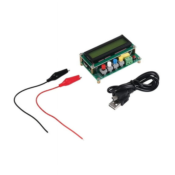 TOP! Lc100-A Digital Lcd High Precision Inductance Capacitance L/C Meter Capacitor Tester Frequency 1Pf-100Mf 1Uh-100H   Test Clip