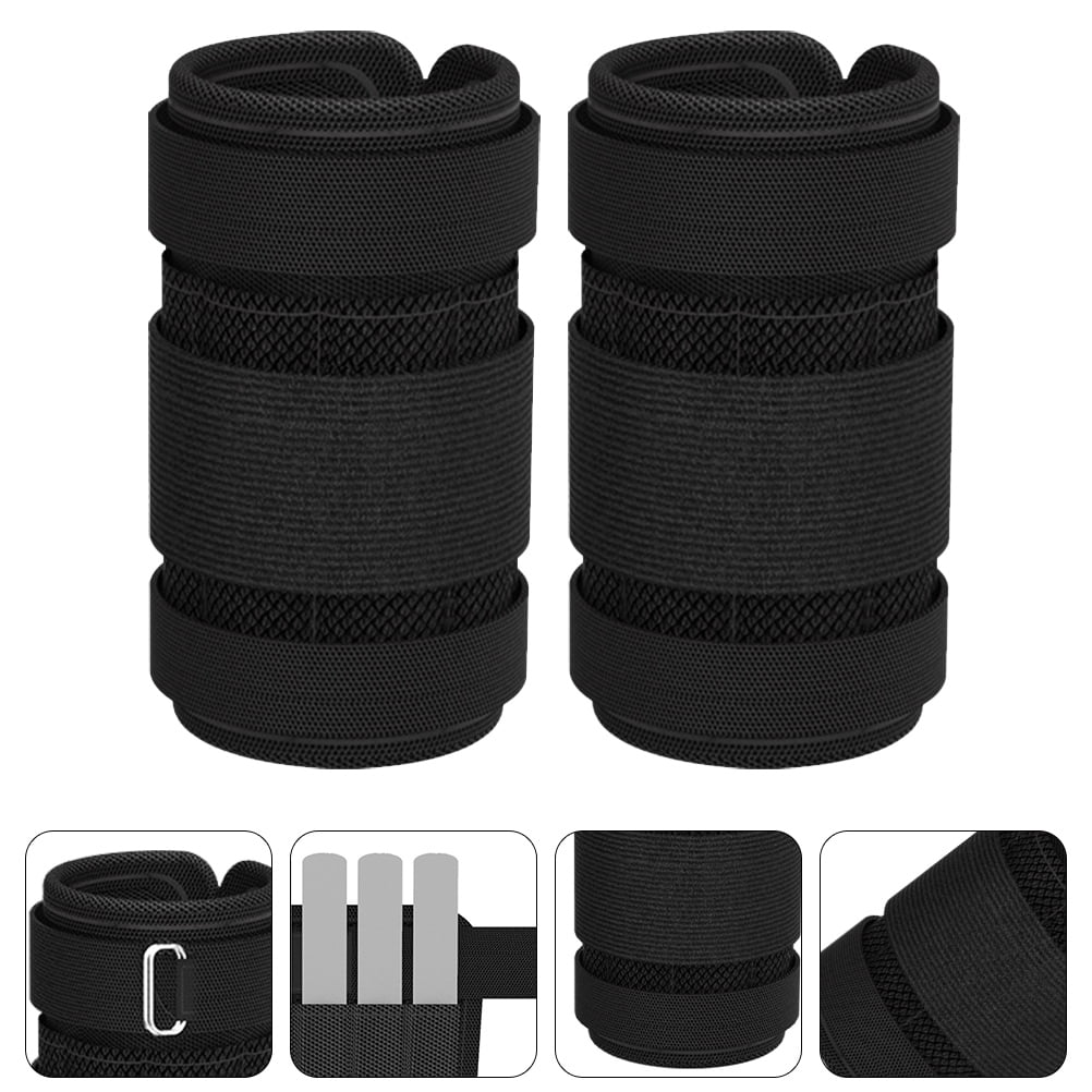 NICEXMAS 1 Set of Ankle Leg Weights Ankle Weights Steel Plate Fitness Leg Weights Running Equipment