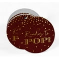 thumbnail image 2 of Inkdotpot Pack Of 100 Real Gold Foil Paper Tags Ready To Pop Baby Shower Favor Hang Tags, 2 of 6