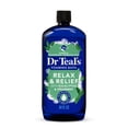thumbnail image 2 of (2 pack) Dr Teal's Relax & Relief Foaming Bath with Pure Epsom Salt, Eucalyptus & Spearmint Essential Oils, 34 fl oz, 2 of 11