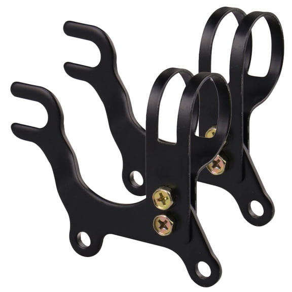 ETHZZLE 2-Piece Black Disc Brake Conversion Kit for Bikes, Upgrade Parts for Cyclists, Easy Installation