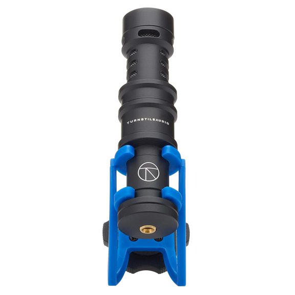 Turnstile Audio Station Series TASC300 Compact Condenser Shotgun Microphone, with Shock Mount, Windscreen, Windsock, DSLR Cameras, and Camcorders