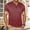 Red, variant on Mens Henley Shirts Lightweight Short Sleeve T-Shirt (Light Blue L)