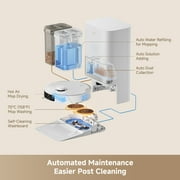 MOVA P10 Pro Ultra Robot Vacuum and Mop, Extenable Mop, Edge-to-Edge Cleaning,13000 Pa Suction, CleanLift System, Hot Water