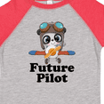 thumbnail image 4 of Inktastic Boys Future Pilot Panda Boys Toddler T-Shirt, 4 of 5
