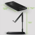 thumbnail image 4 of Stand for OnePlus 11/12/12R/13/13R 5G - Foldable Holder Travel Desktop Cradle Dock Fold-up, 4 of 6