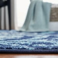 thumbnail image 4 of SAFAVIEH Adirondack Hortense Abstract Area Rug, Navy/Aqua, 3' x 5', 4 of 7