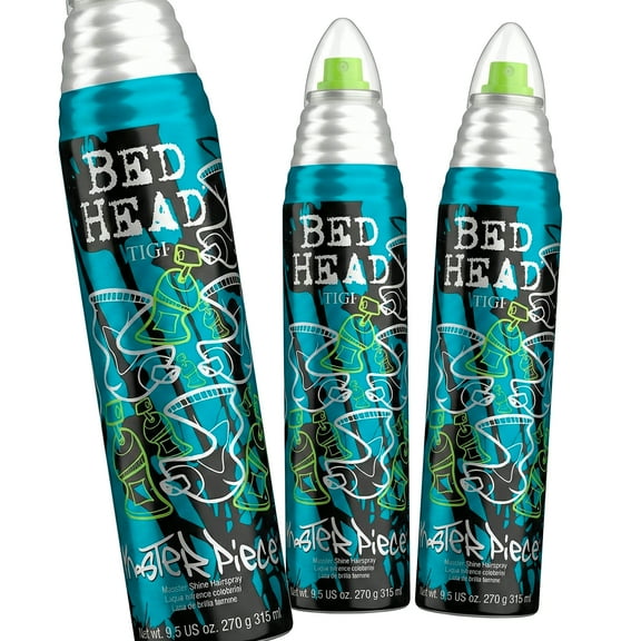 TIGI Bed Head Masterpiece Extra Strong Hold Hair Spray 9.5 oz - Pack of 3