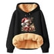 thumbnail image 1 of WILLBEST Sudadera Deportiva para Mujer, Ideal para Navidad E Invierno Sudadera con Capucha Gruesa, Cálida y Colorida XXXX-Grande, 1 of 3