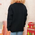 thumbnail image 6 of EchfiProm Womens Black Sweaters Pullover Cozy Office Crewneck Christmas Long Sleeve Outfits for Adults, 6 of 8