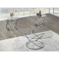 thumbnail image 1 of Ensemble de 3 tables basses Selena, argent, 1 of 2