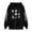 #0176-Black, variant on Uoodti Long Sleeve for Women Football SweatShirts Hoodie Graphic Print Tops with Pocket Casual Fall Gift Winter Fashion Clothes