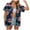 Navy, variant on TTUHYWXI Hawaiian Shirts for Women Tropical Shirt Summer Beach Hawaii Button Down Short Sleeve Blouses Floral Tops Hawaii Outfits 2025 ( Red, XL)