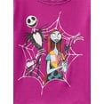thumbnail image 2 of Disney Nightmare Before Christmas Girls Short Sleeve Graphic T-Shirt, Sizes 4-16, 2 of 3