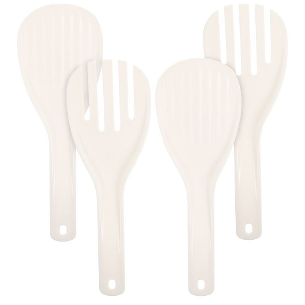 4 cucharas de arroz para sushi, vajilla de cocina, cucharas de arroz antiadherentes, cucharas de paleta para arroz