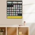 thumbnail image 1 of Calendar Pocket Chart Calendar for Kids Calendar Hanging Bag Classroom Organized, 1 of 8