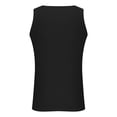thumbnail image 4 of pstuiky Camisetas interiores de tirantes para hombre, Camiseta ajustada de cuello redondo sin mangas de color liso para hombre Chaleco para hombre xxxl, 4 of 5