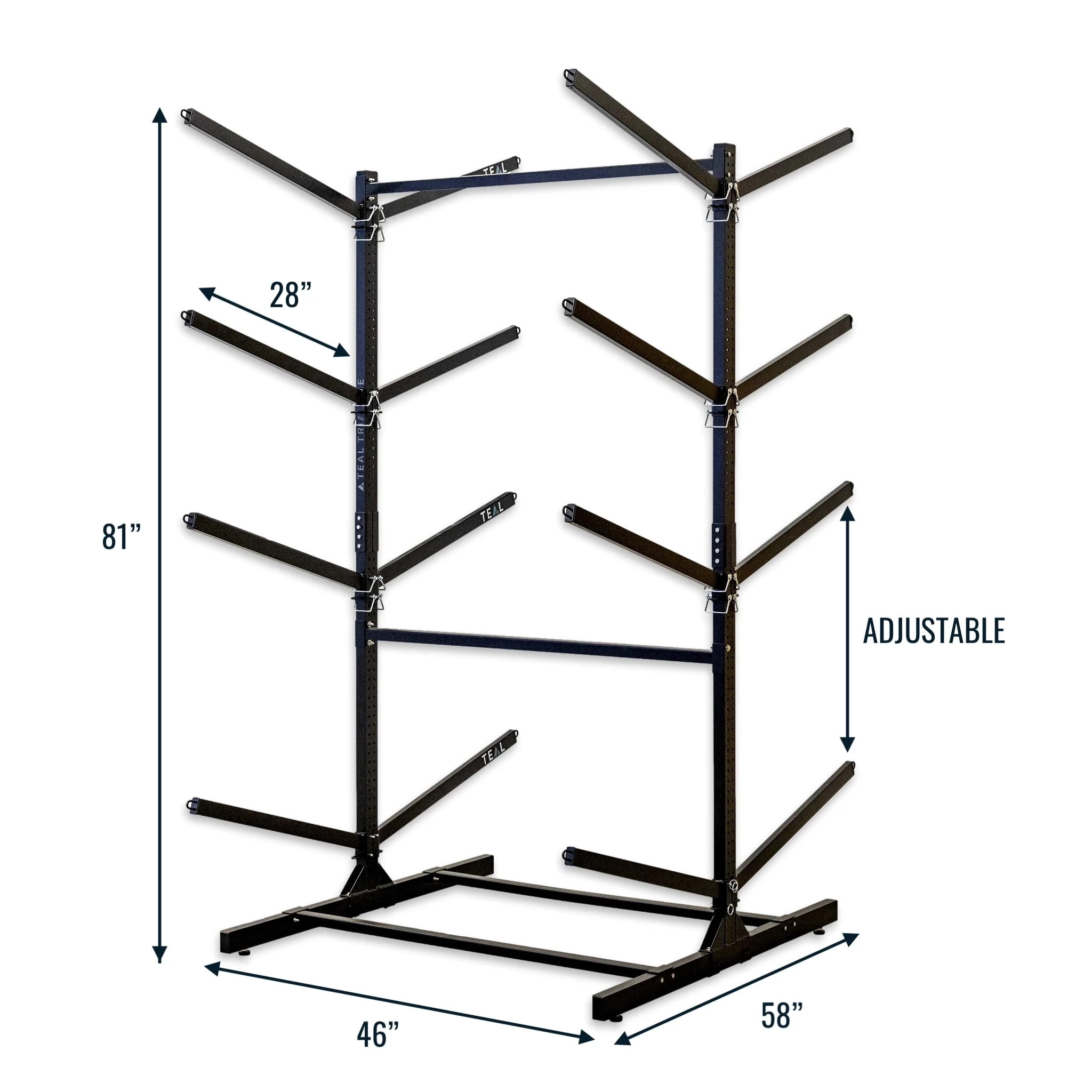 Freestanding G-Watersport | 8 Level | Black