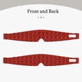 thumbnail image 2 of Yiaed Red Skulls 1 Print Sleep Mask Blackout - Soft Eye Cover for Sleeping with Adjustable Veclro Breathable Eye Blindfold for Night Nap Travel, 2 of 7