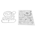 thumbnail image 1 of Sellos para manualidades, sellos transparentes, sellos transparentes para el día de San Valentín, juego de sellos con un rendimiento potente, 1 of 14