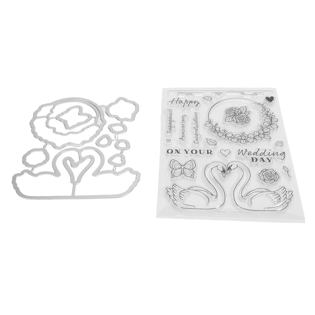Sellos para manualidades, sellos transparentes, sellos transparentes para el día de San Valentín, juego de sellos con un rendimiento potente